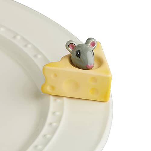 Nora Fleming "Cheese, Please!" Mouse Mini