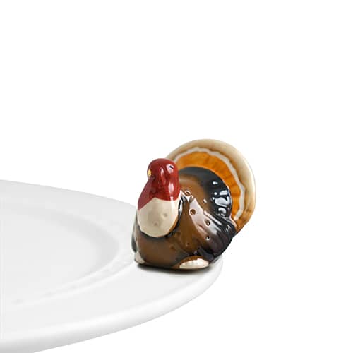 Nora Fleming "Gobble Gobble" Turkey Mini