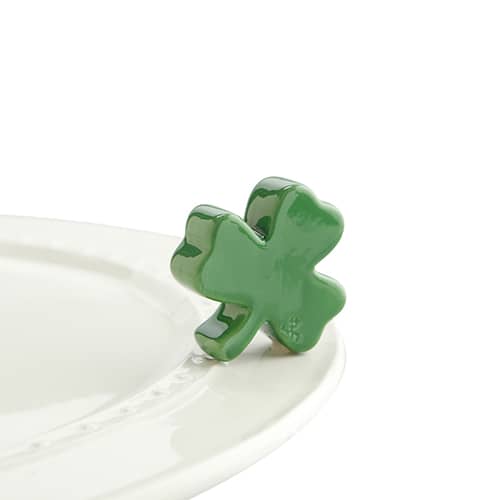Nora Fleming "Irish at Heart" Shamrock Mini