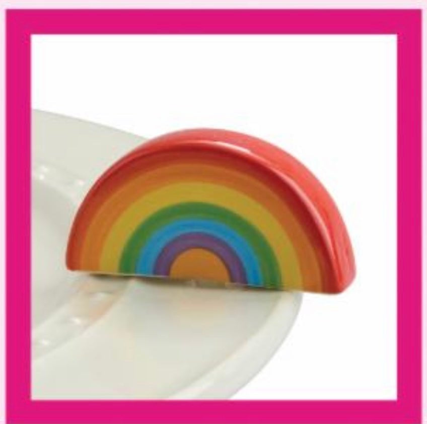 Nora Fleming "Over the Rainbow" Mini - Juli's Wearable Art