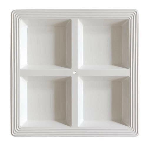 Nora Fleming Pinstripes Melamine Square Sectional Server