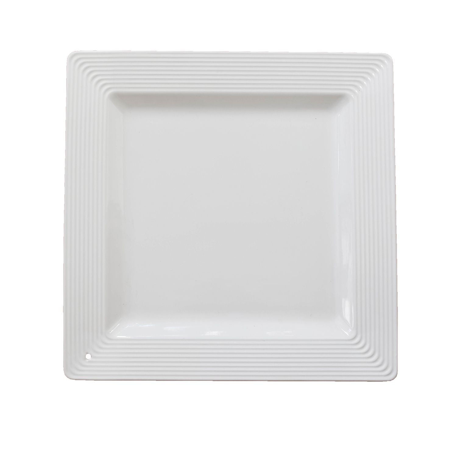 Nora Fleming Pinstripes Square Platter - Juli's Wearable Art