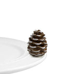 Nora Fleming "Pretty Pinecone" Mini - Juli's Wearable Art