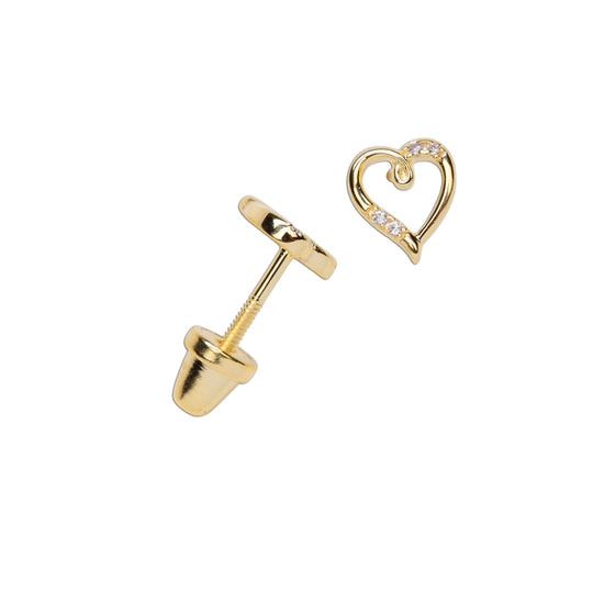 Cherished Moments - 14K Gold Plated Earrings