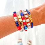 Patriotic Bracelets - Juli's Wearable Art