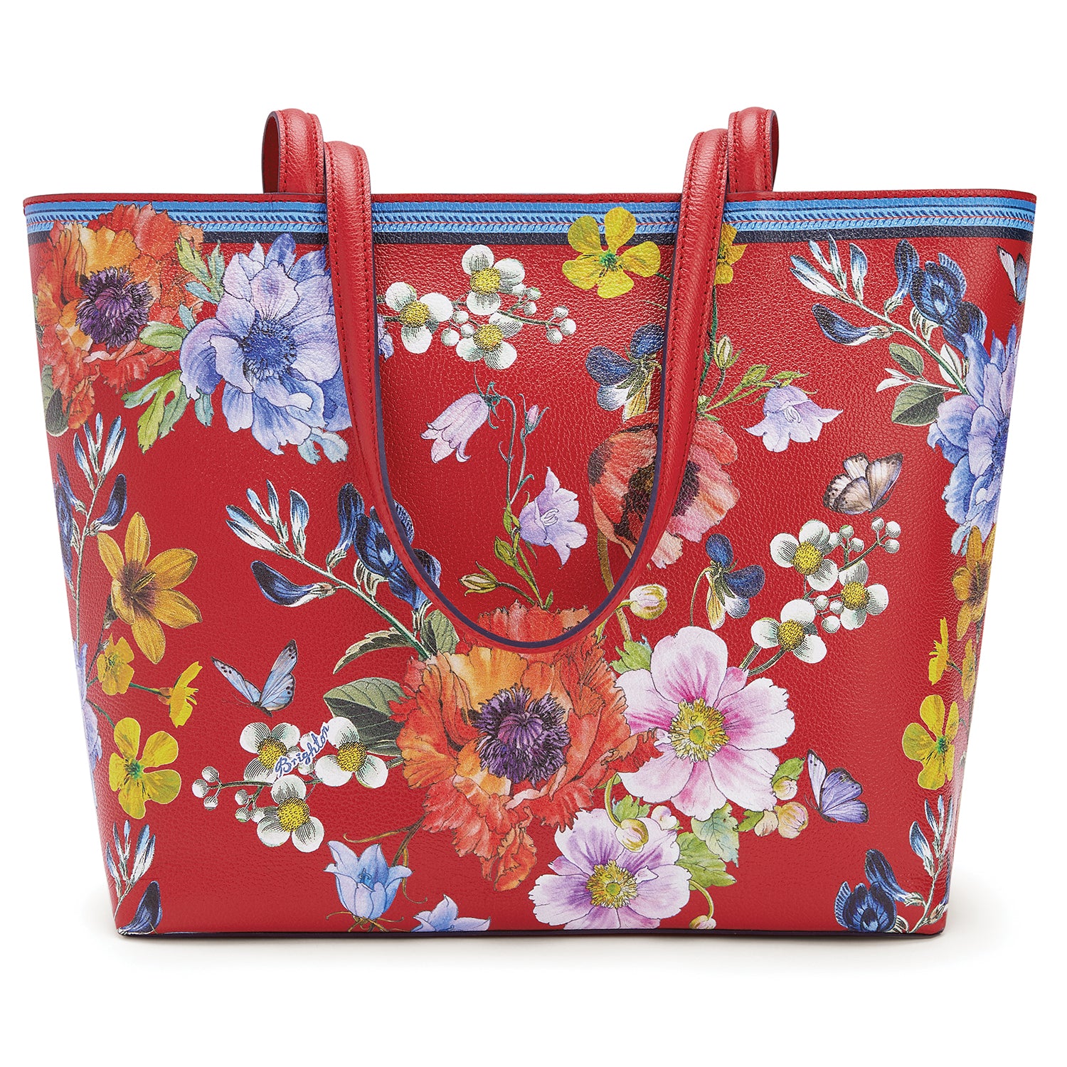 Brighton Blossom Hill Rouge Scarlet Tote