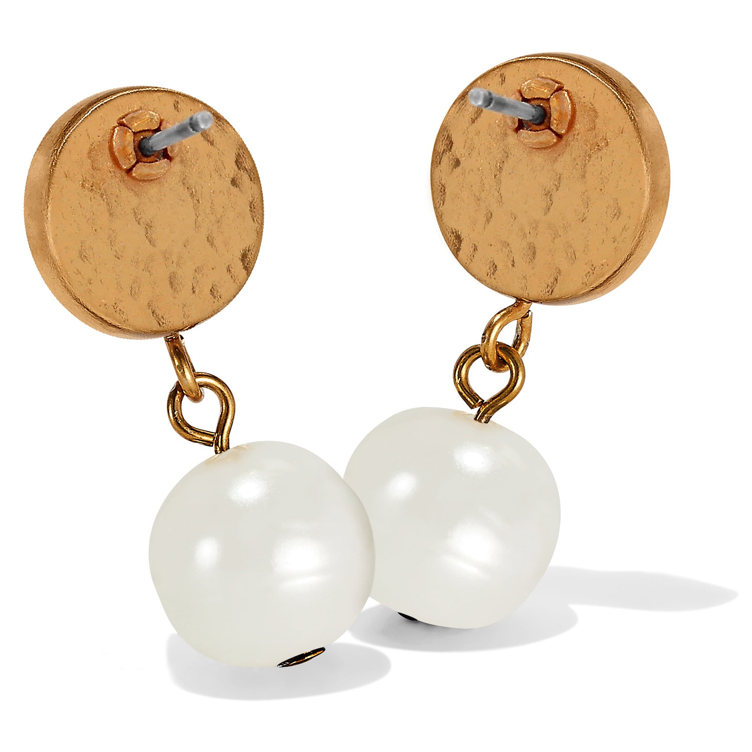 Mediterranean Pearl Post Drop Earrings