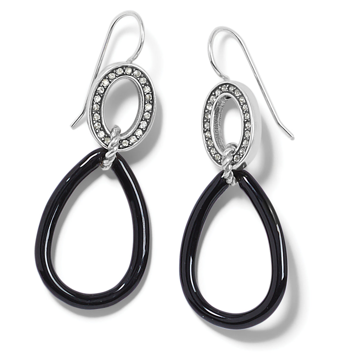 Brighton Neptune's Rings Night French Wire Earrings
