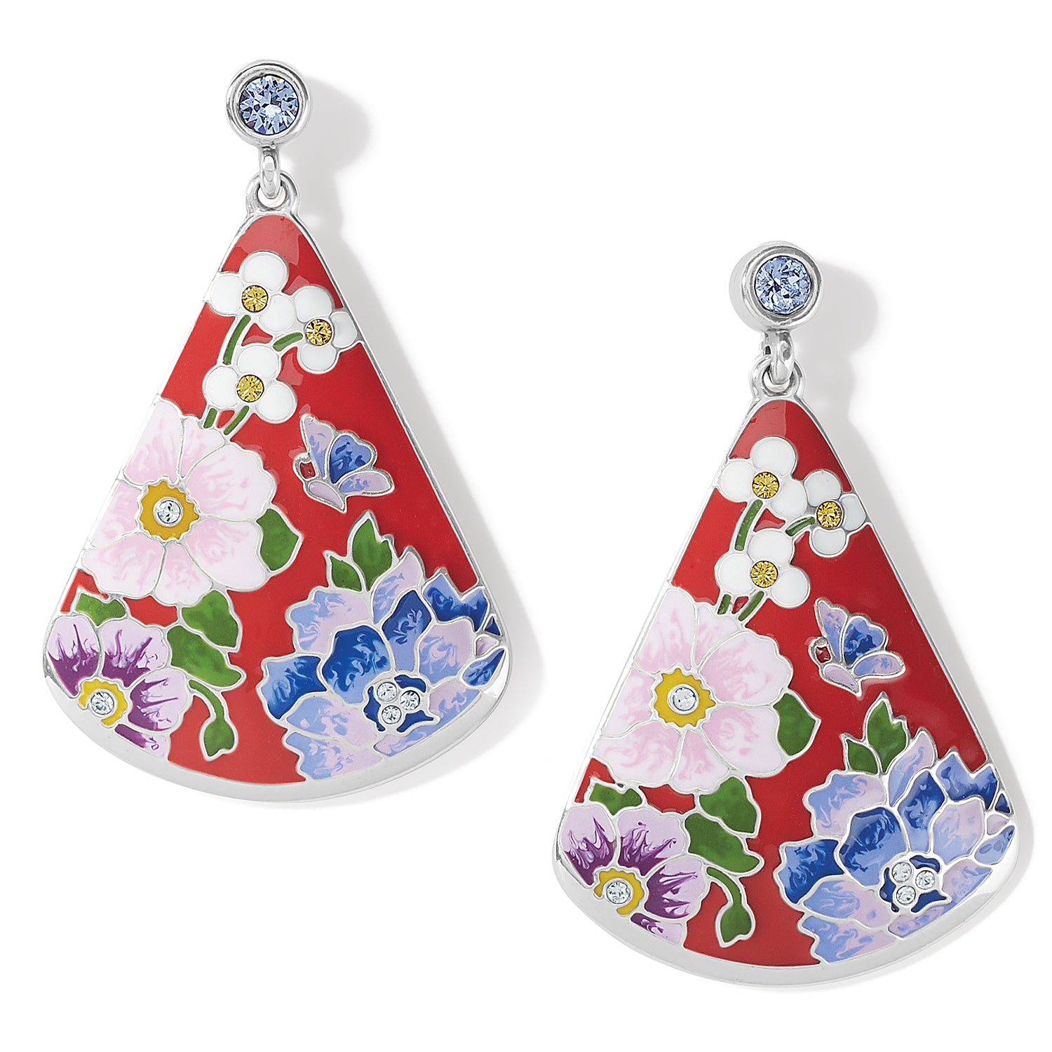 Brighton Blossom Hill Rouge Post Drop Earrings