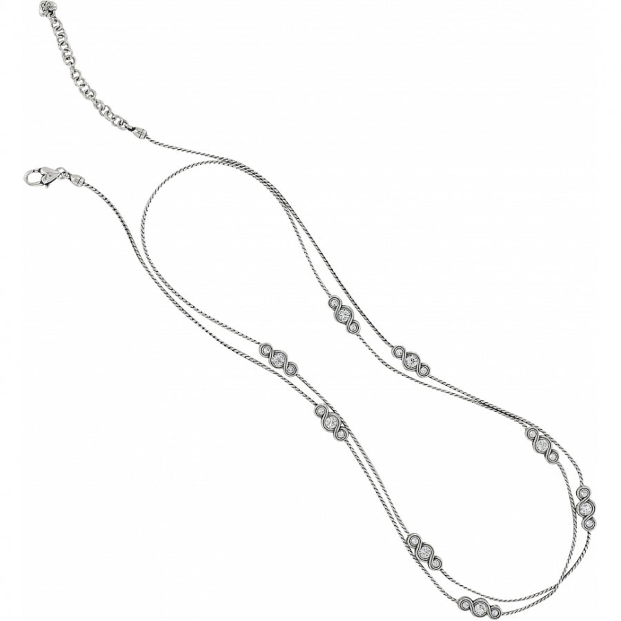 Infinity Sparkle Long Necklace