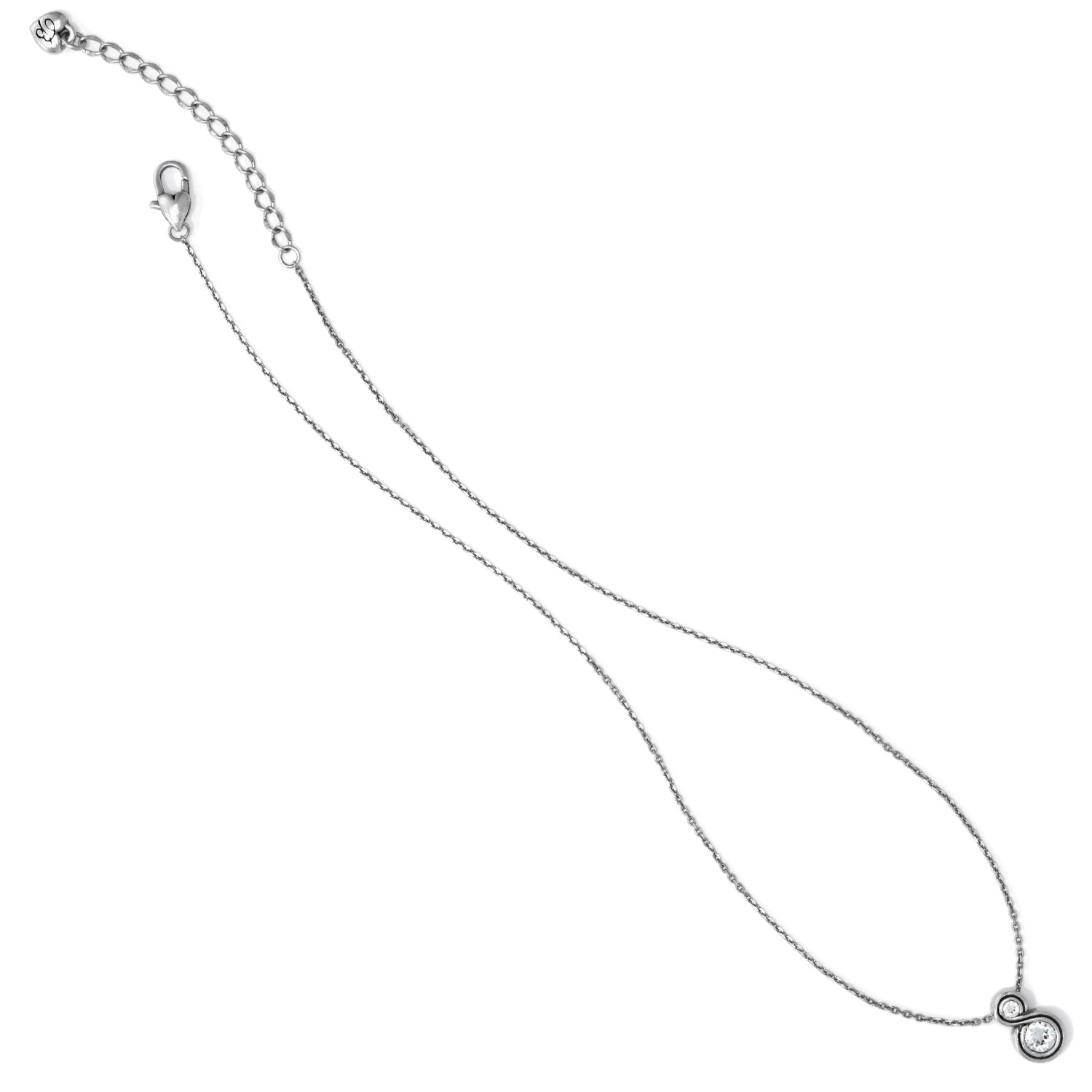 Infinity Sparkle Petite Necklace