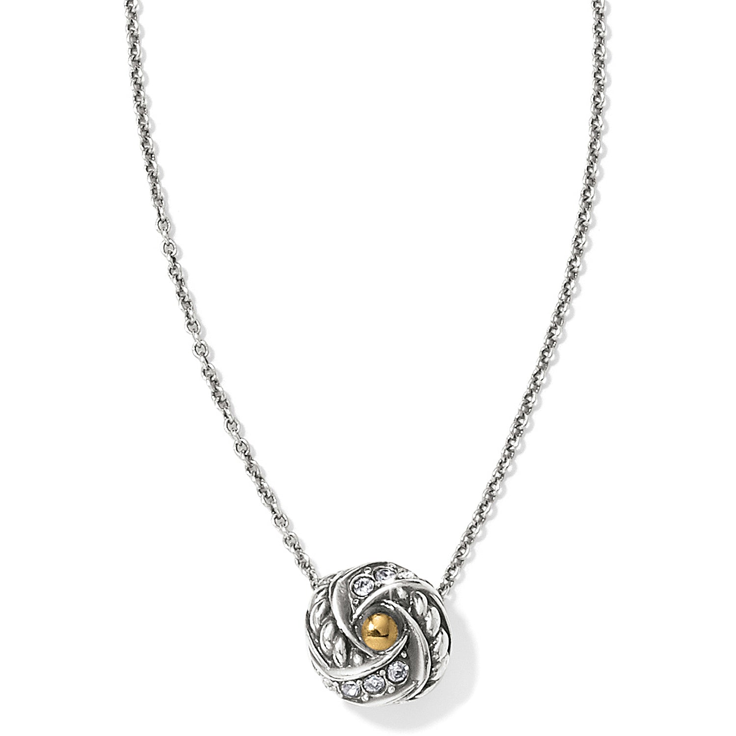 Neptune's Rings Petite Knot Necklace