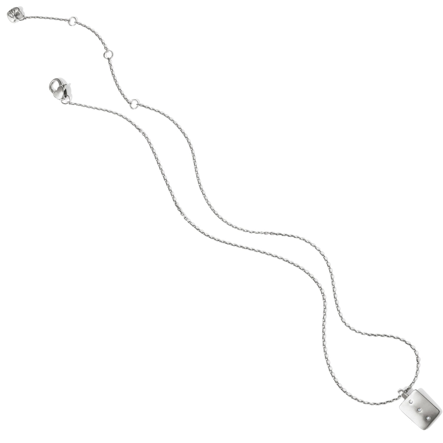 Contempo Ice Reversible Petite Tile Necklace