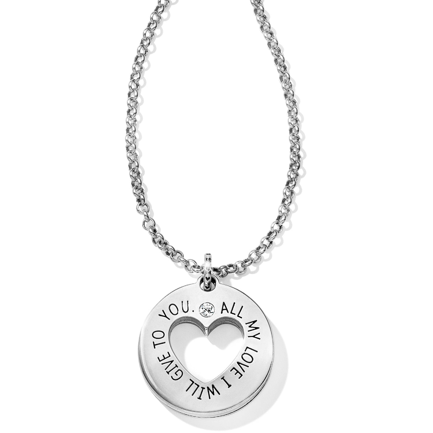 Circle Of Love Pendant Necklace