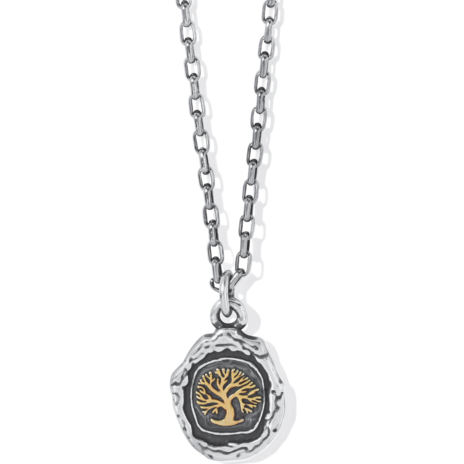 Brighton Ferrara Virtue Oak Tree Pendant Necklace