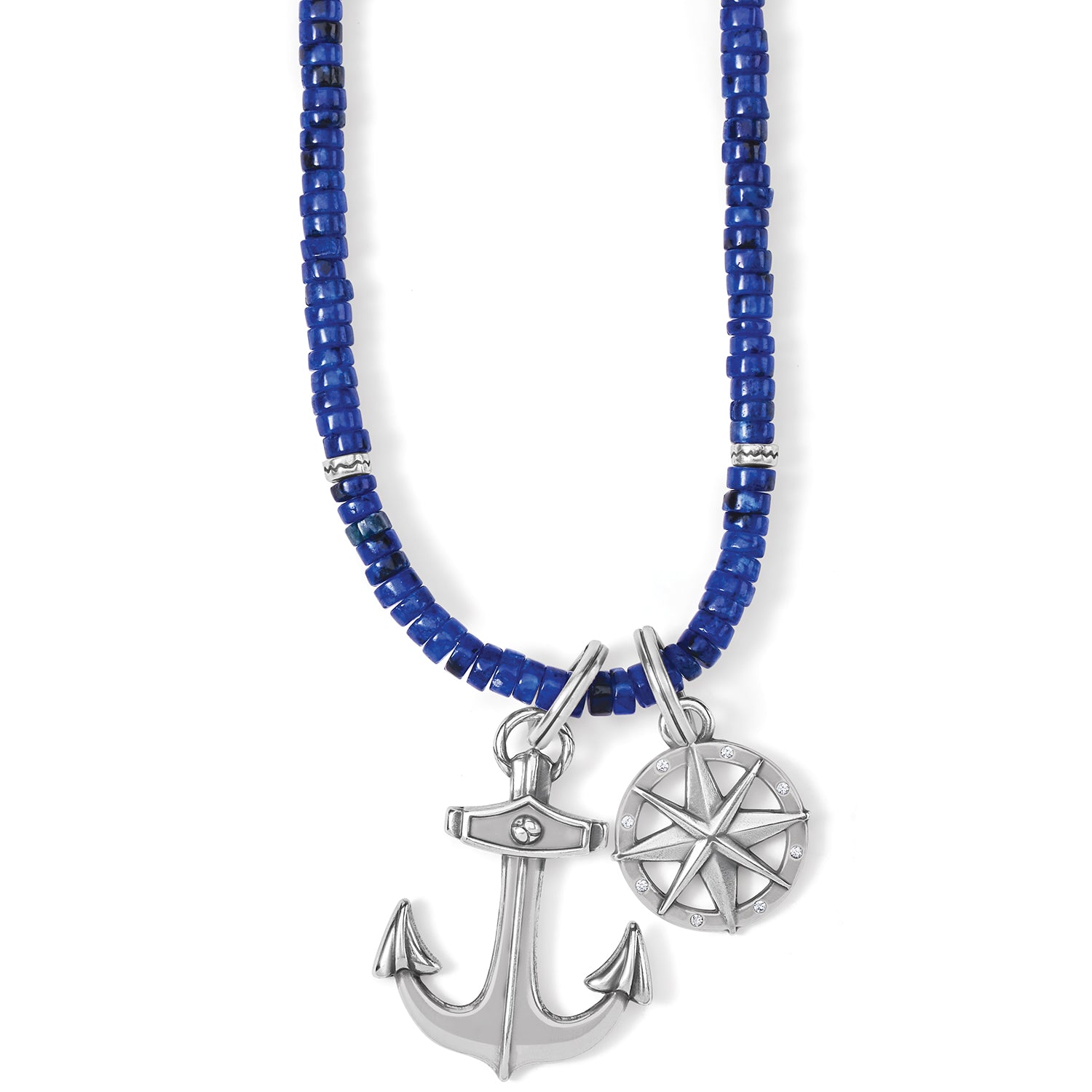 Brighton Anchor And Soul Bead Necklace