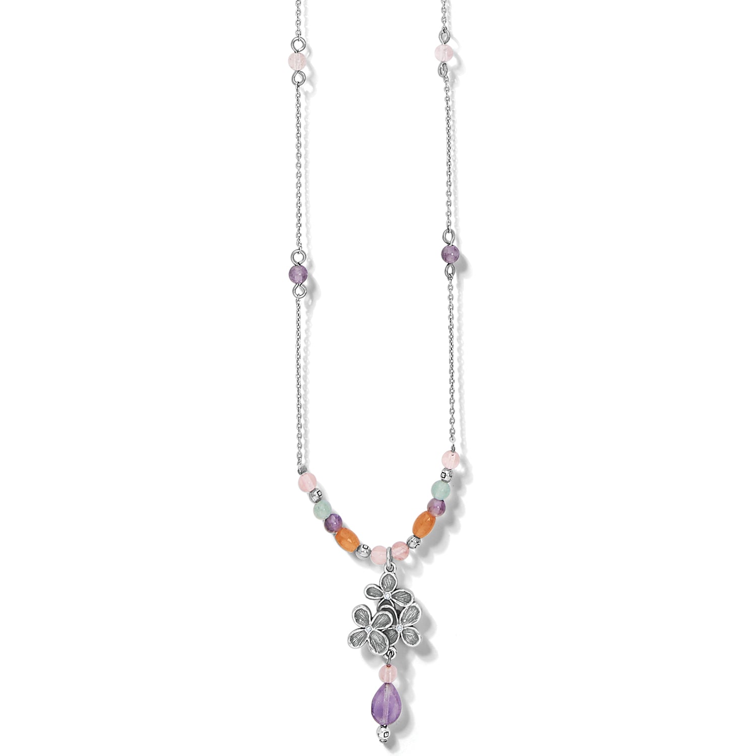 Brighton Everbloom Trellis Drop Necklace