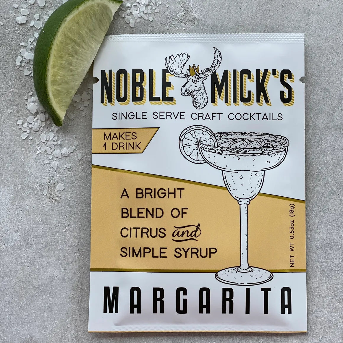 Noble Mick's "Craft Your Cocktail" - Single Serve Craft Cocktail Mixes