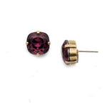 Sorrelli Halcyon Stud Birthstone Earrings - Antique Gold - Juli's Wearable Art