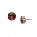 Sorrelli Halcyon Stud Birthstone Earrings - Antique Silver - Juli's Wearable Art