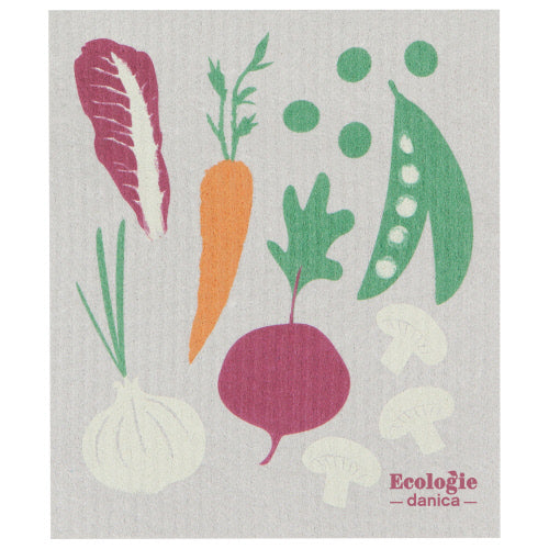 Veggies Swedish Sponge Cloth