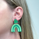 St Patrick's Day Earrings - Juli's Wearable Art