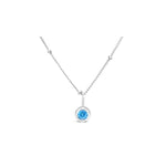 Stia Birthstone Necklaces in Silver - Juli's Wearable Art