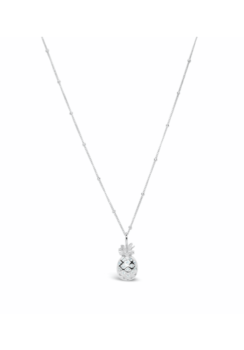 Stia by the Sea Pavé Pineapple Necklace