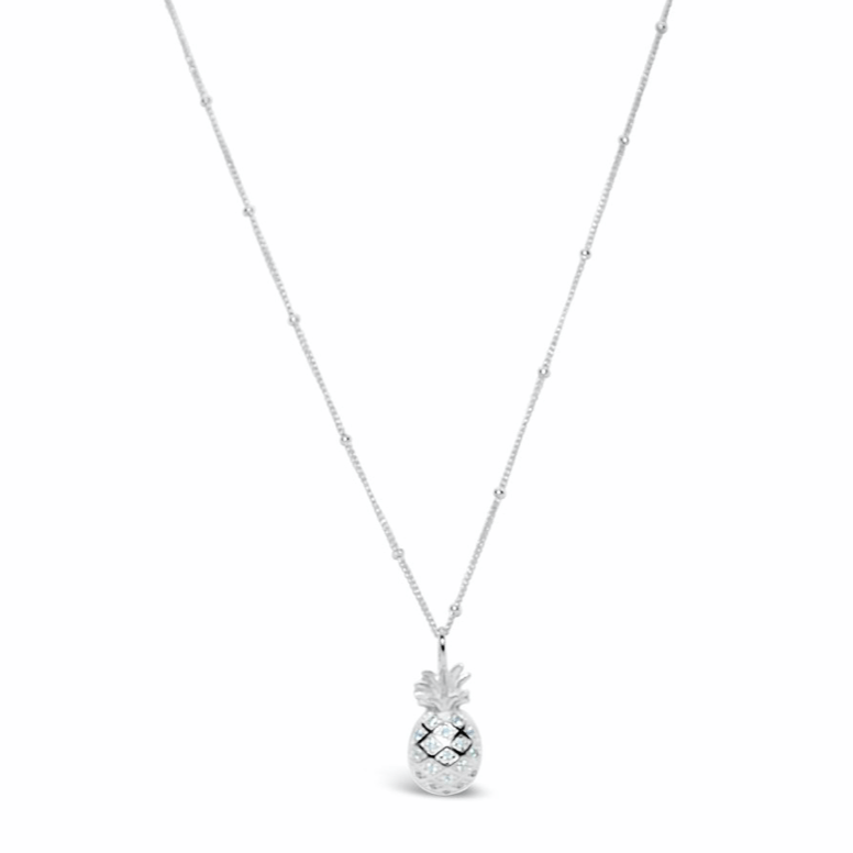 Stia by the Sea Pavé Pineapple Necklace - Juli's Wearable Art