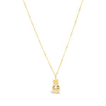 Stia by the Sea Pavé Pineapple Necklace - Juli's Wearable Art