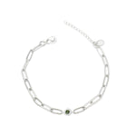 Stia Linked Birthstones & Beyond Silver Bracelets - Juli's Wearable Art