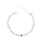 Stia Linked Birthstones & Beyond Silver Bracelets - Juli's Wearable Art
