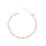 Stia Linked Birthstones & Beyond Silver Bracelets - Juli's Wearable Art