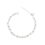 Stia Linked Birthstones & Beyond Silver Bracelets - Juli's Wearable Art