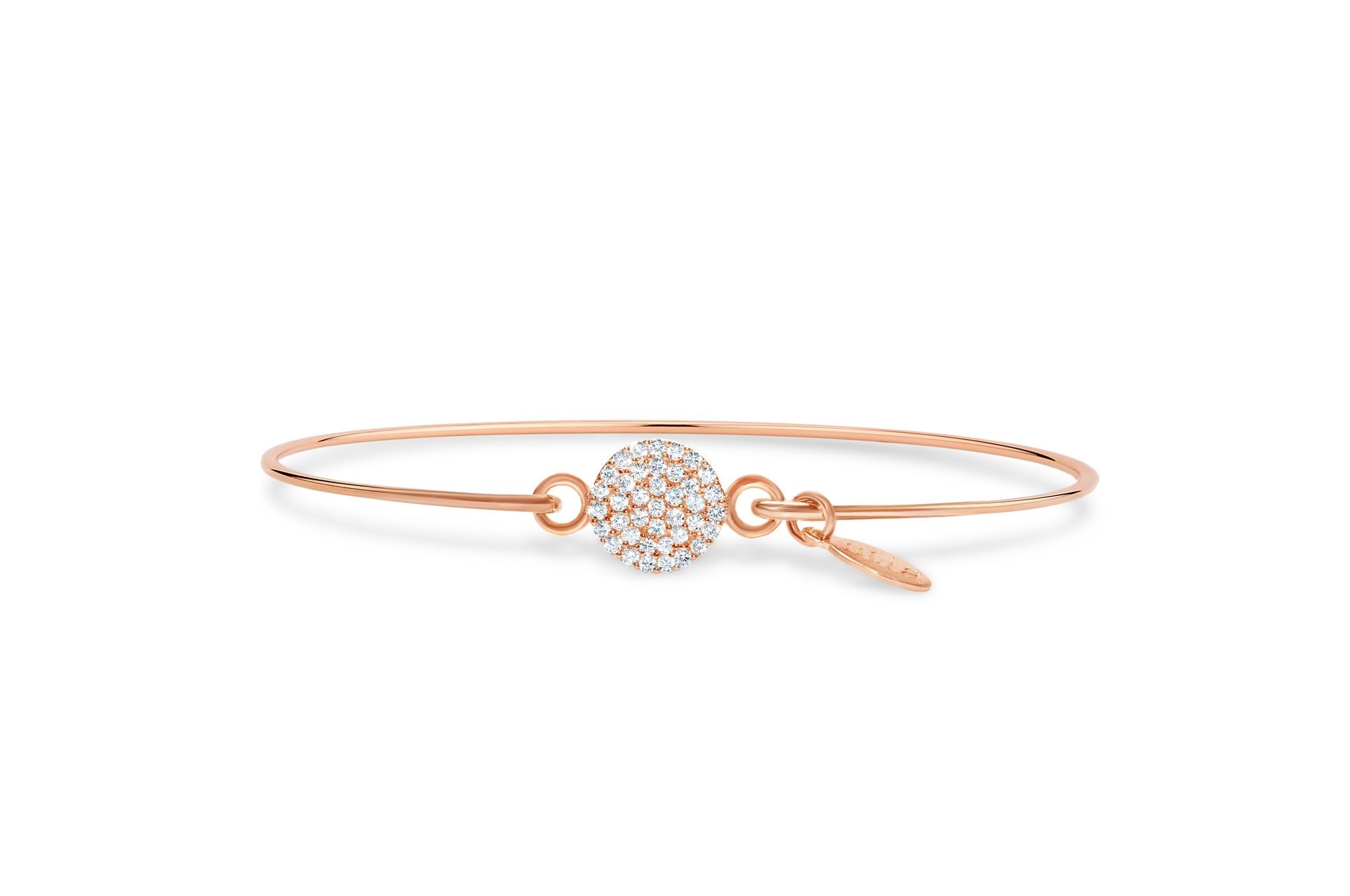 Stia Pavé Icon Bracelet Disk