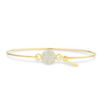 Stia Pavé Icon Bracelet Disk - Juli's Wearable Art