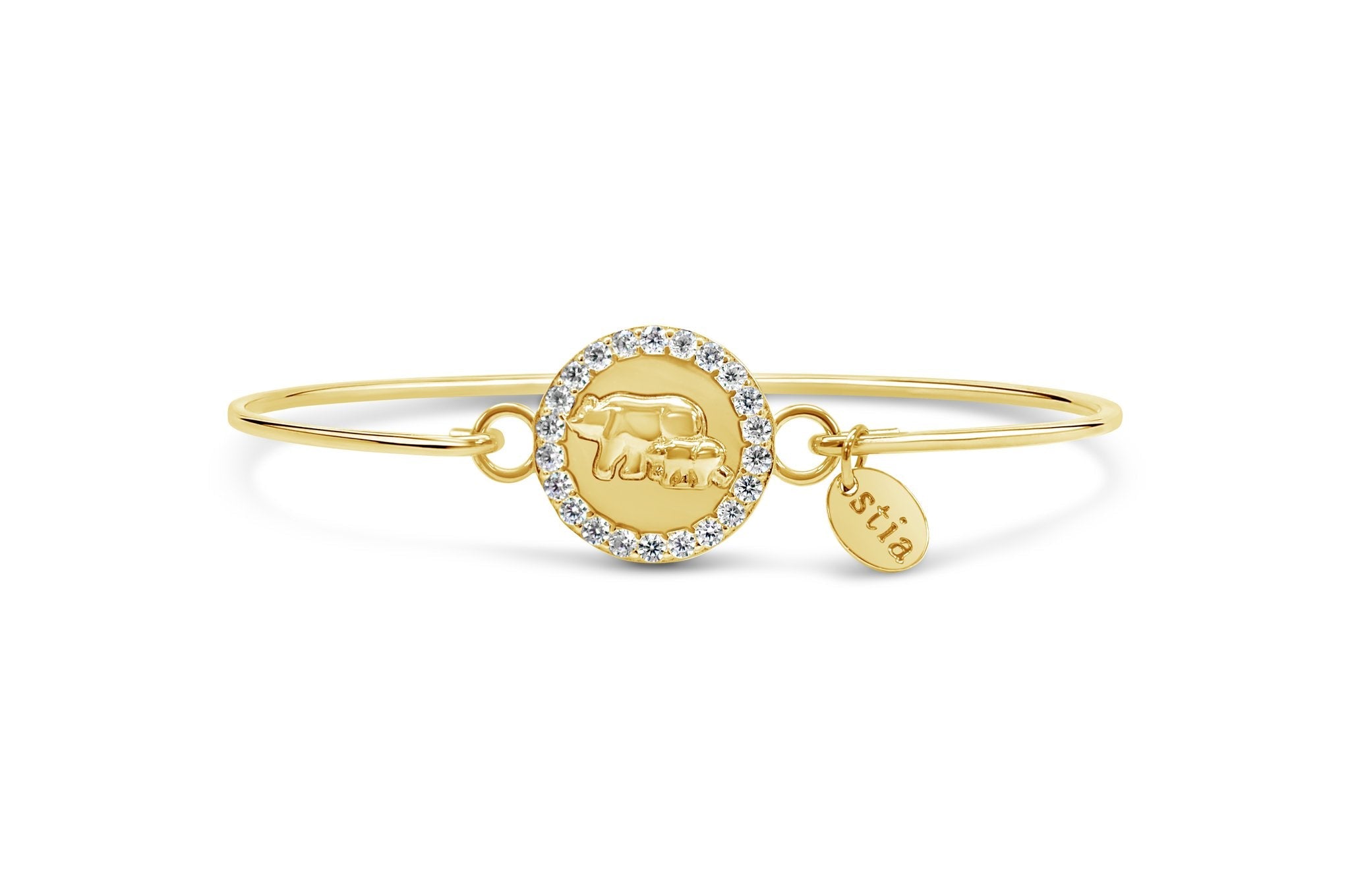 Stia Pave Mama Bear Bracelets - Juli's Wearable Art