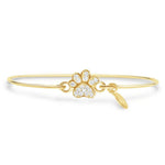Stia Pave Paw II Bracelet - Juli's Wearable Art