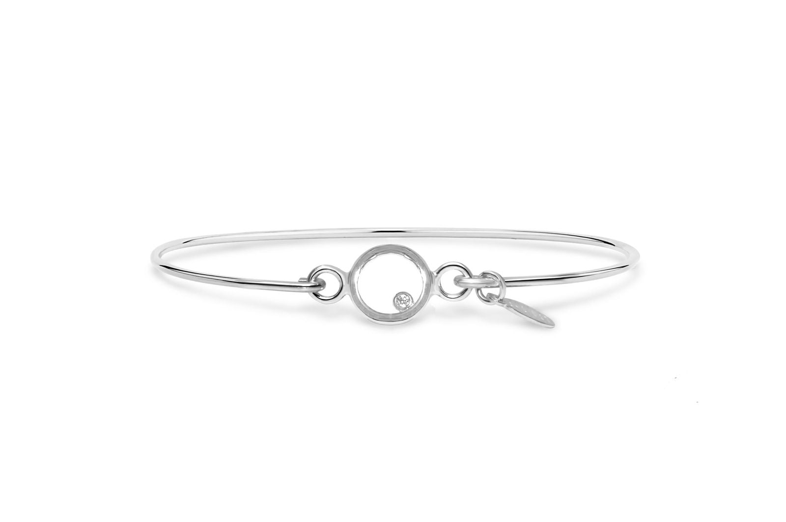 Stia Solo Solitaire Pave Bracelet - Juli's Wearable Art