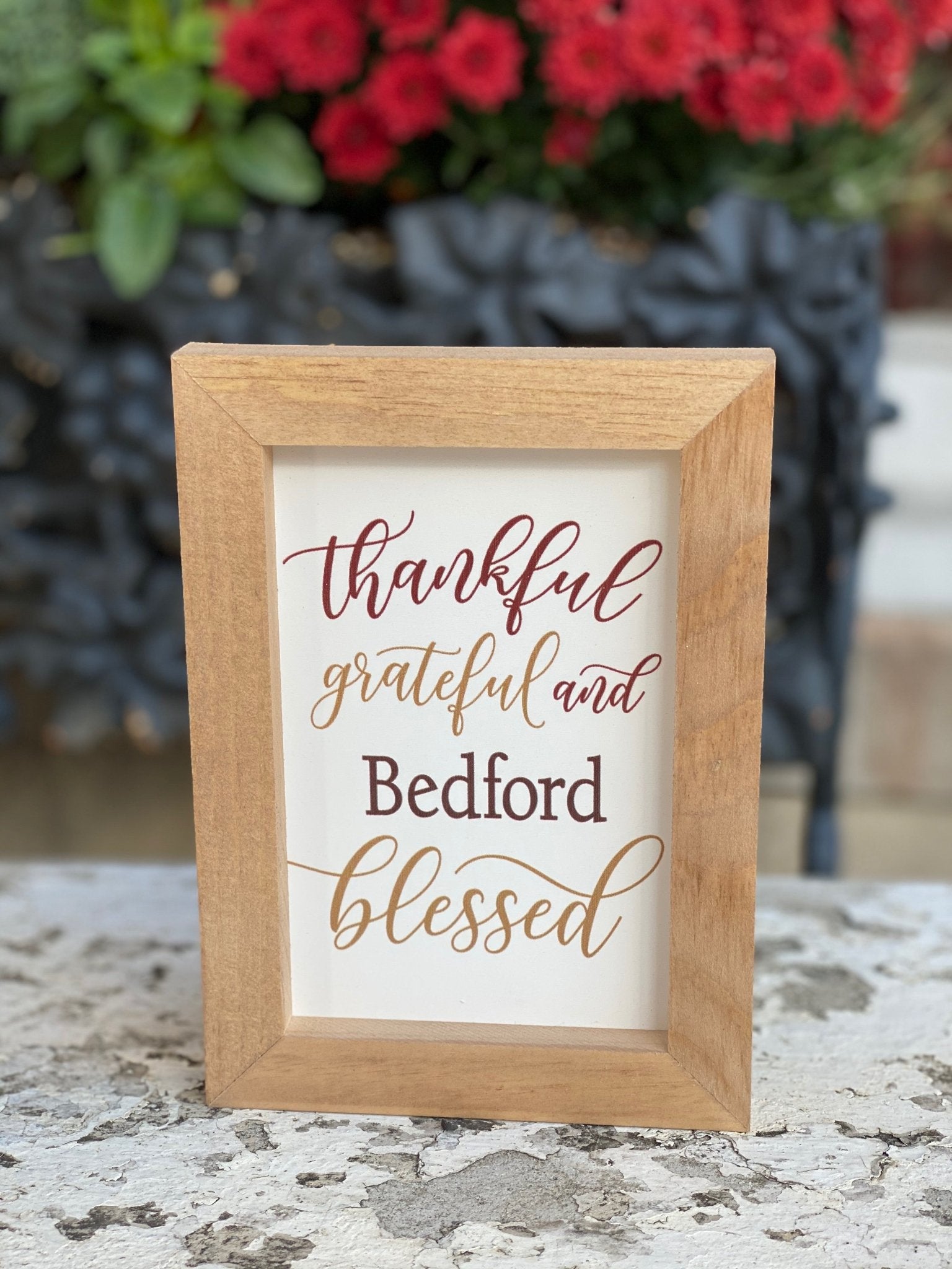 Thankful & Blessed in Bedford - Juli's Wearable Art