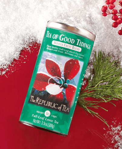 The Republic of Tea Tea of Good Tidings Full - Leaf Tea - Juli's Wearable Art