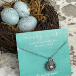 The Vintage Pearl Hand - Stamped Messy Nest Necklace from The Vintage Pearl - Juli's Wearable Art