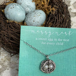 The Vintage Pearl Hand - Stamped Messy Nest Necklace from The Vintage Pearl - Juli's Wearable Art