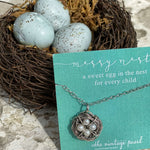The Vintage Pearl Hand - Stamped Messy Nest Necklace from The Vintage Pearl - Juli's Wearable Art