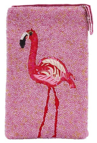 Bamboo Trading Co. "Flamingle" Tropical Flamingo Club Bag