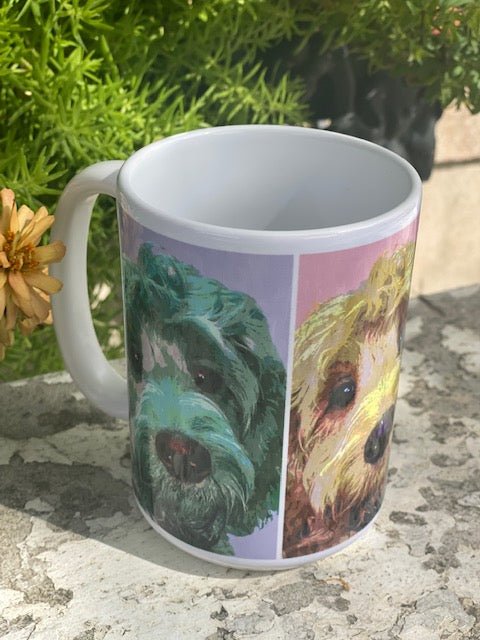 Watson Coffee Mugs - Juli's Wearable Art