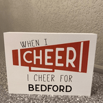 When I Cheer - Local Bedford County Schools - Juli's Wearable Art