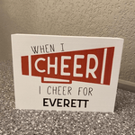 When I Cheer - Local Bedford County Schools - Juli's Wearable Art