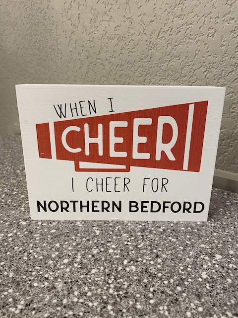 When I Cheer - Local Bedford County Schools - Juli's Wearable Art