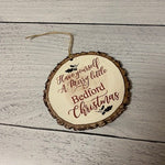 Wooden Round Bedford Ornaments - Juli's Wearable Art